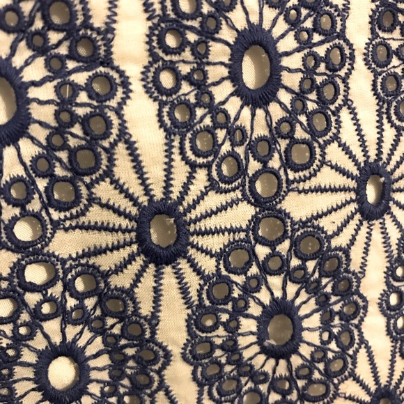 DVF blue lace mini skirt - Picture 4 of 11